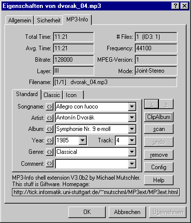 MP3-Info Extension
